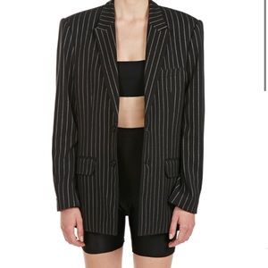 Pinstripe Blazer